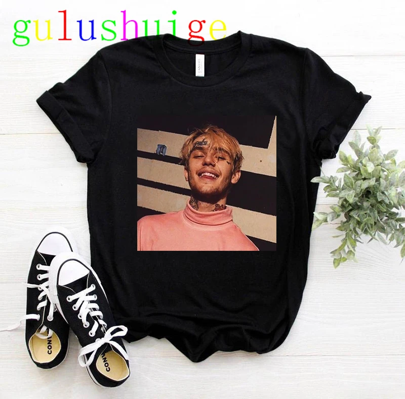 Rip Lil Peep Graphic Cool Футболка Мужская Унисекс Lil. Забавная футболка с рэппером Детская