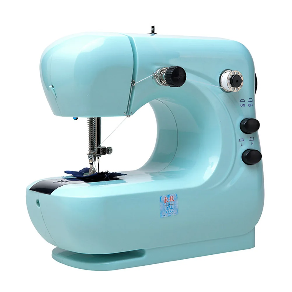 9 Вт электрическая швейная машина бытовая ножная педаль Регулируемый рукоделие