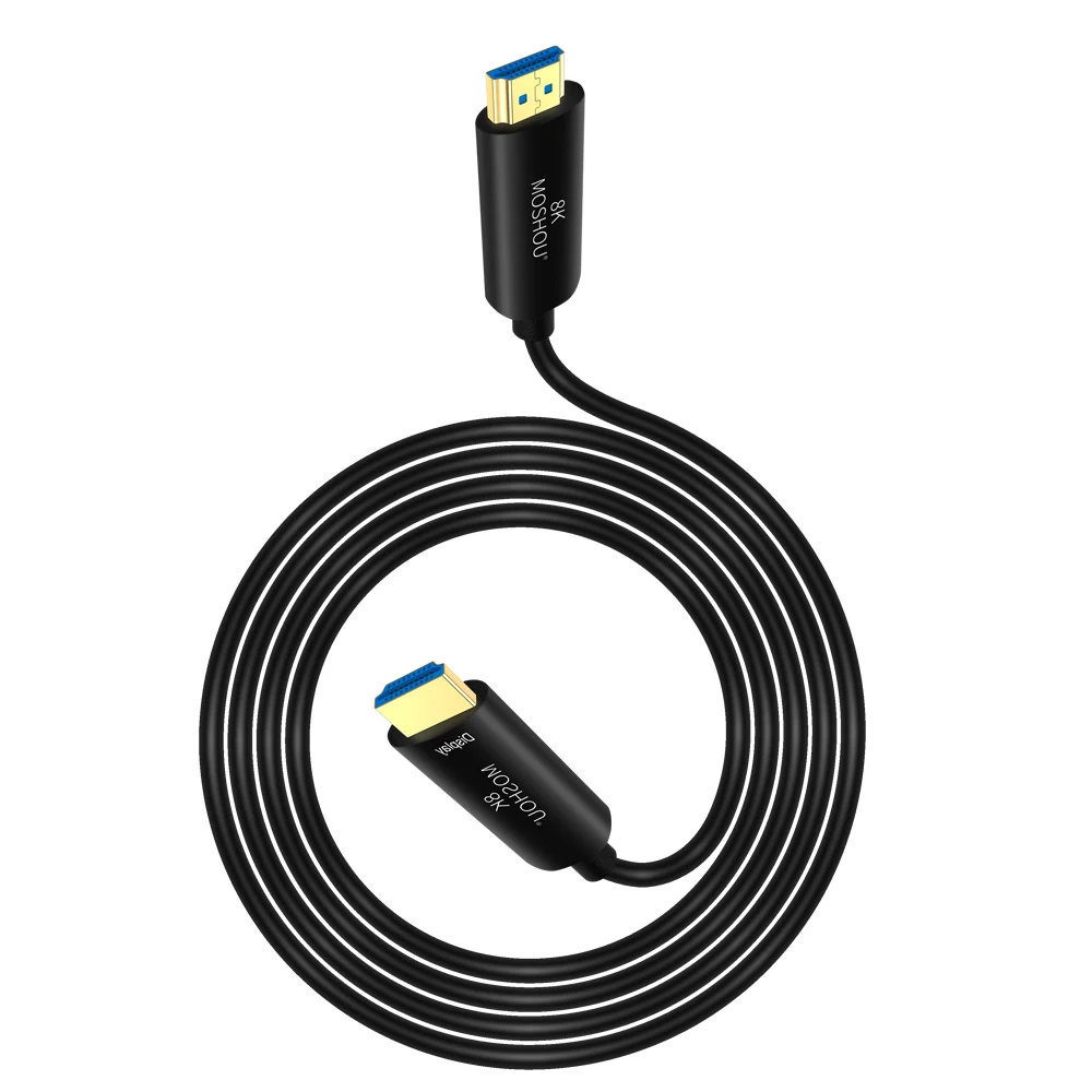 Кабель MOSHOU HDMI 2 1 кабель Ultra HD (UHD) 8K 120 ГГц 48 Гбит с аудио и Ethernet HDR 4:4:4 без