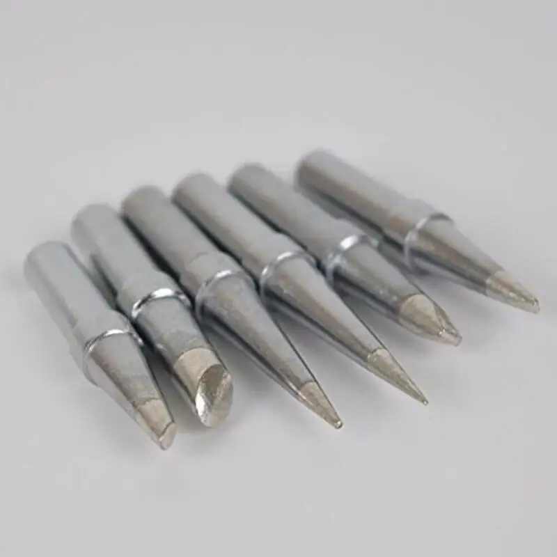 

Replacement Soldering Iron Tips Silver Single Flat Welding Metalworking