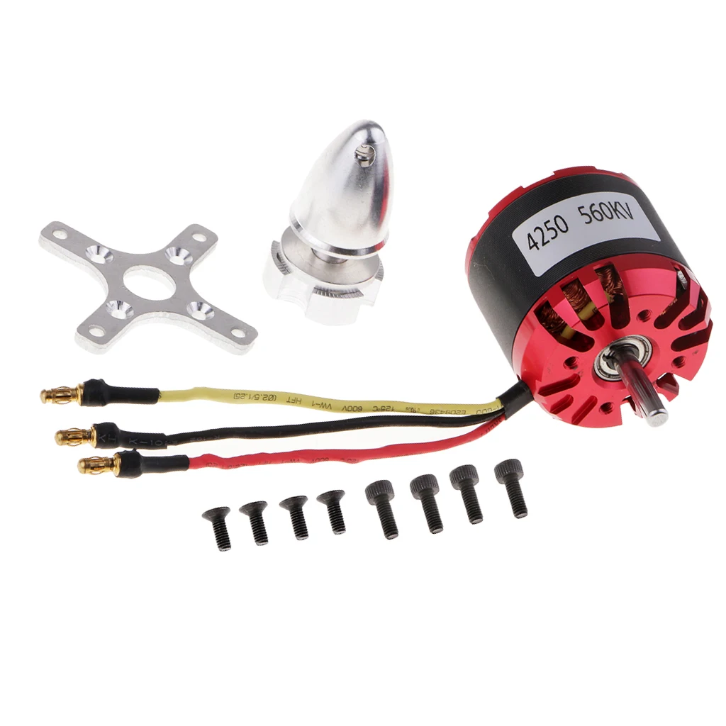 RC части сплава C4250 560KV 3-8S бесщеточный мотор для электрического самоката самолета |