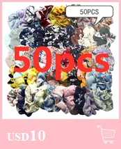 40 шт./лот, тонкие дешевые бархатные эластичные резинки для волос, резинка для волос для женщин и девочек, аксессуары для ухода за волосами