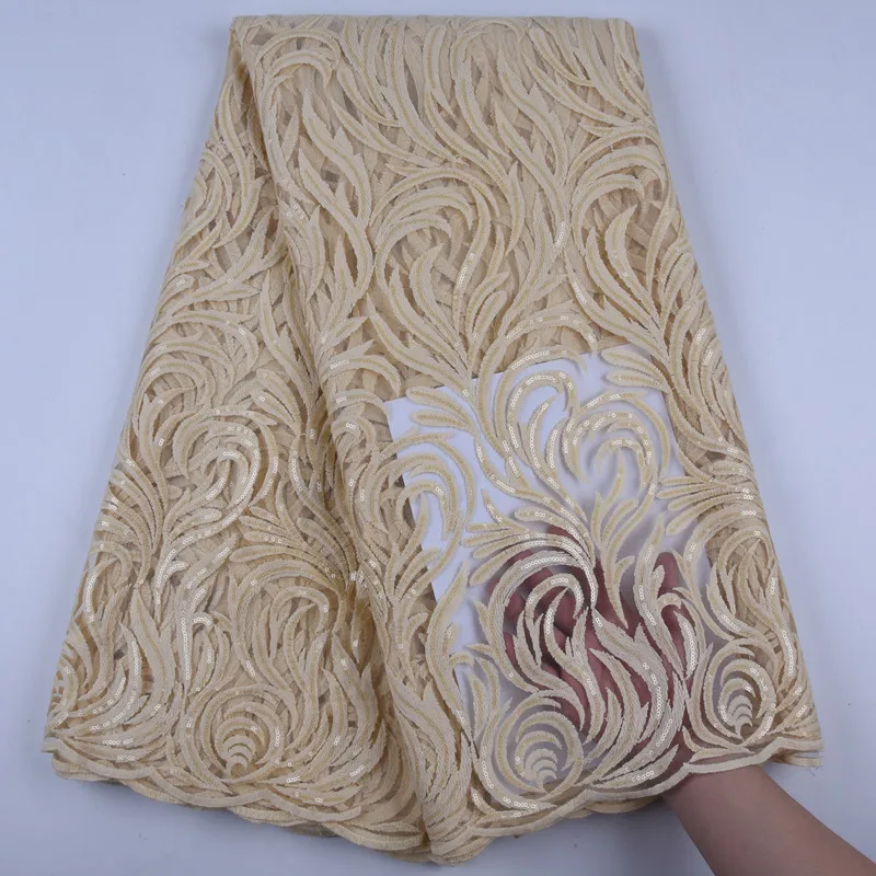 Новое поступление швейцарская вуаль кружевная ткань африканский тюль с