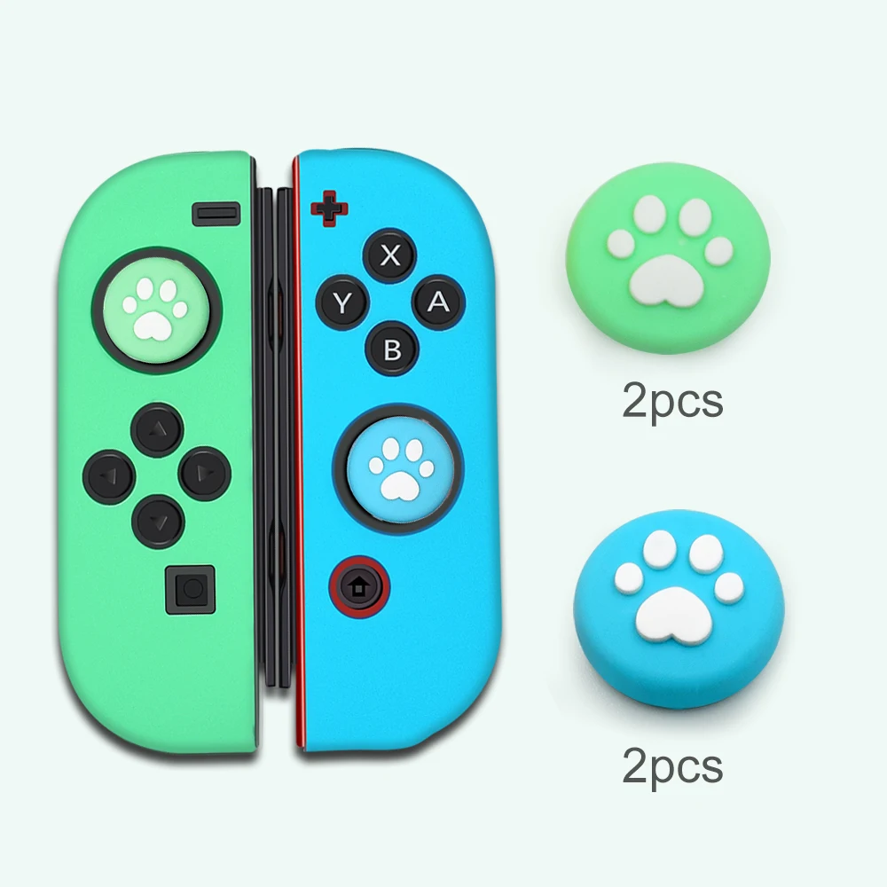 Nintendo Switch силиконовый резиновый облегающий чехол Крышка Joy Con контроллер животных