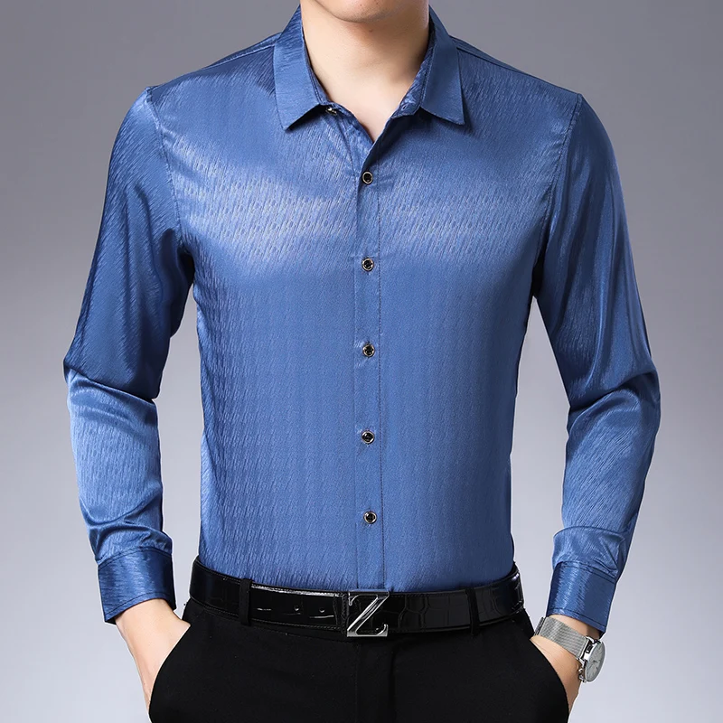 Высококачественная Новая Осенняя модная однотонная мужская повседневная