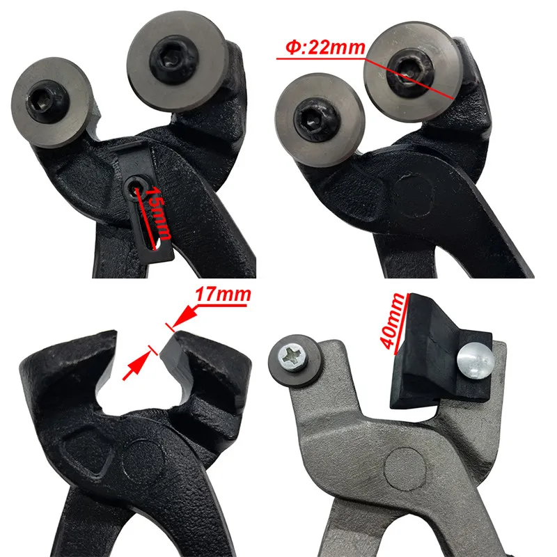 Клещи для стекла кусачки мозаики 8 дюймов С колесными лезвиями круглые резки