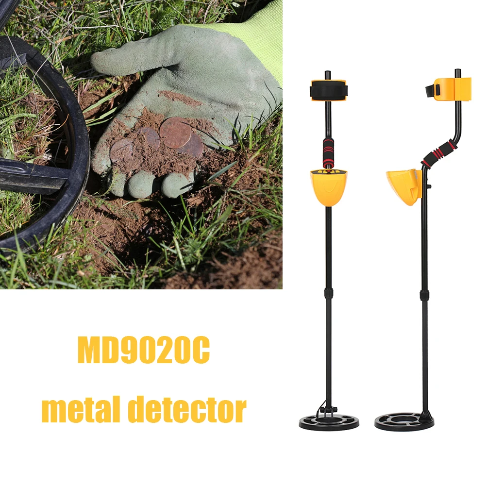 

2021 MD9020C LCD Underground Metal Detector Hunter Gold Digger Treasure Finder Seeker Waterproof Scanner Finder Tool