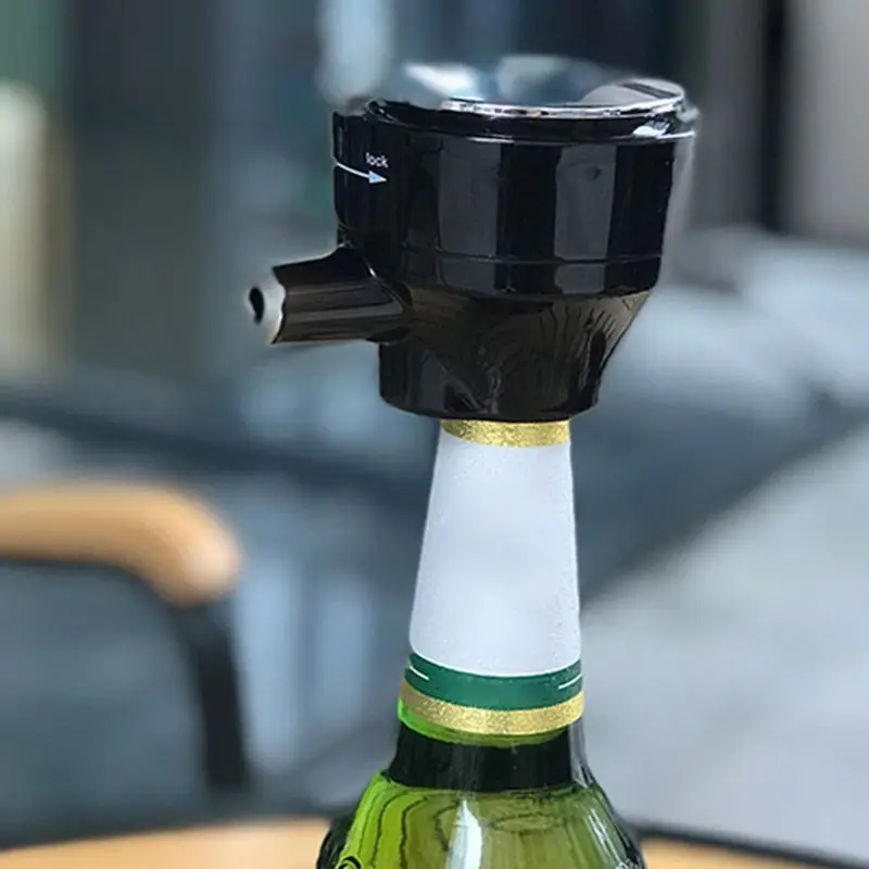 Бутылка пива пенообразователь вина Графин барботер портативный батарейный