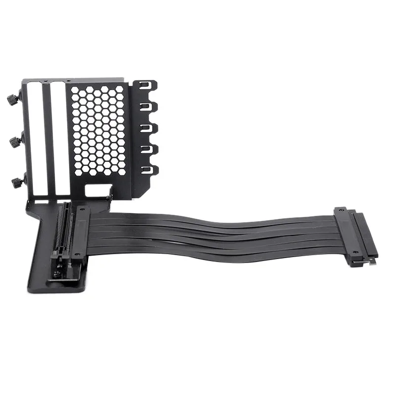 

Anti Interference GPU Extension Line Computer PCI-E X16 Vertically VGA Card Bracket Set Suit 7 Slot Mount PH-VGPUKT_02