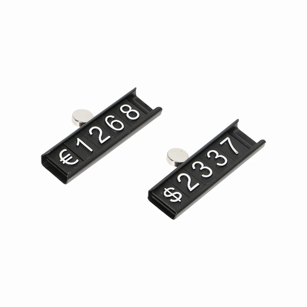 Магнитное пальто ценник комбинированные значки с арабскими цифрами доллар иен