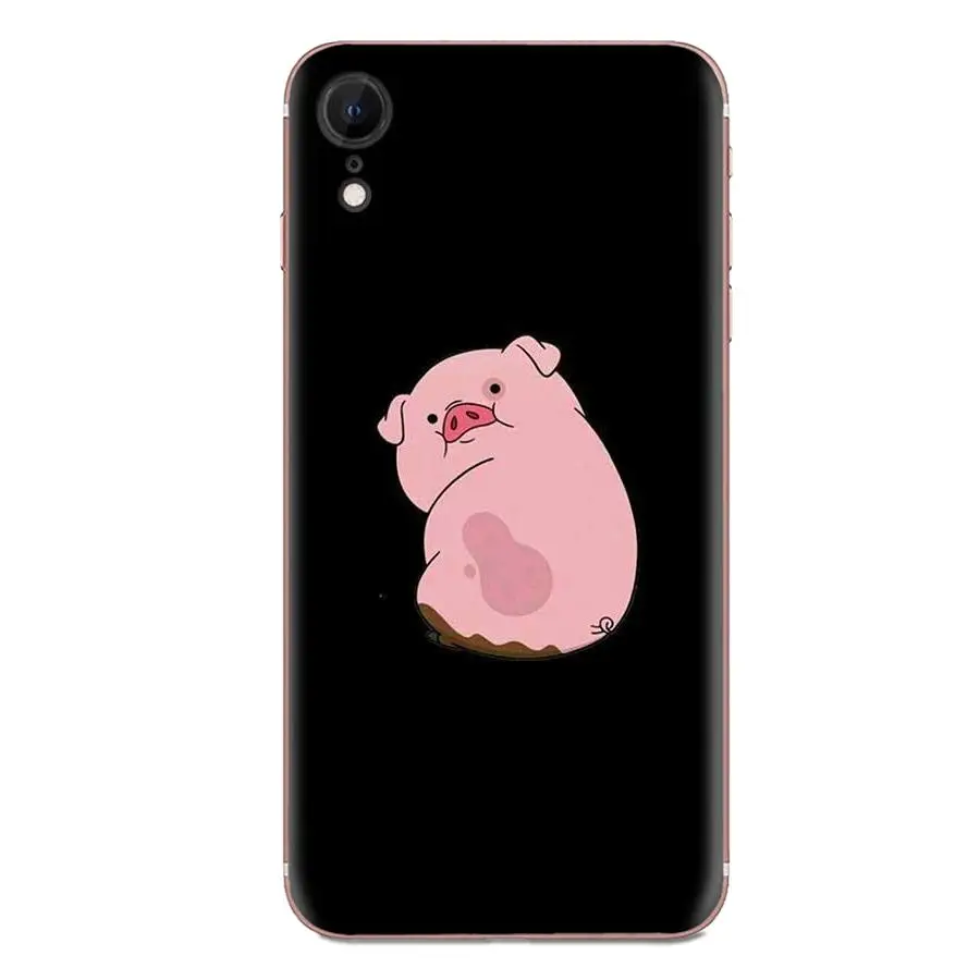 Милый розовый мягкий ТПУ мобильный телефон Kawai Pig для Xiaomi Redmi Mi 4 7A 9T K20 CC9 CC9e Note 7 8 9 Y3