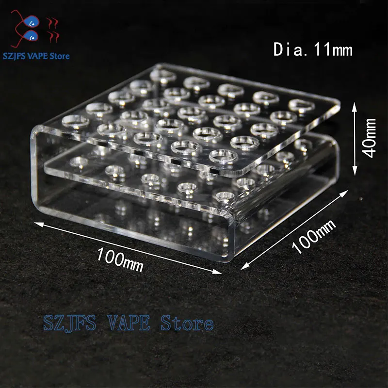 

e Cigarette Stand Shelf Acrylic Display Case Holder Display Rack For 92A3 CBD Cartridge Tank fit with ce3 vape vaporizer pen rta