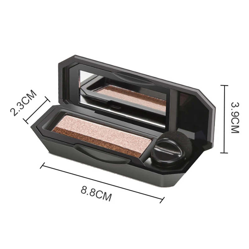 Лидер продаж Модные милые двойной Цвет ленивый тени для век с блестками палитра