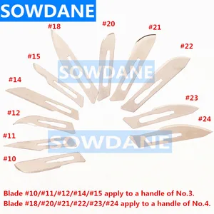 Стоматологические Скальпели, стоматологические лезвия из нержавеющей стали, хирургический материал, стоматологические лезвия, ручка, высокое качество