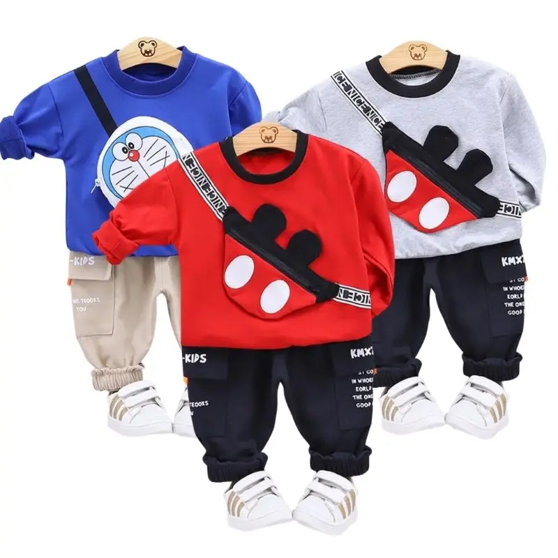 

Детский спортивный костюм с длинным рукавом, рубашка с длинным рукавом и штаны