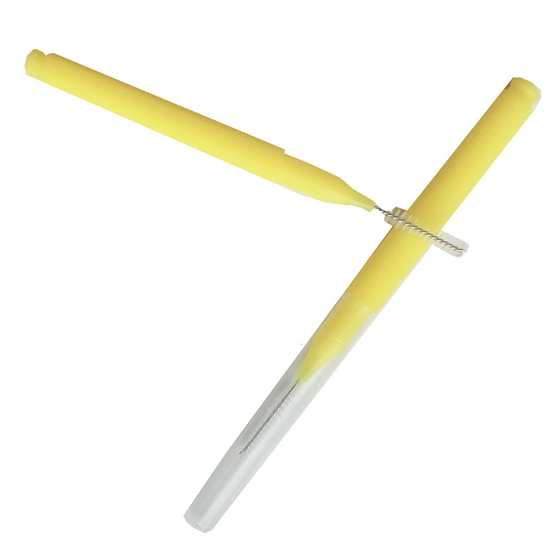 

8pcs Soft Floss Sticks Tooth Flossing Head Hygiene Dental Plastic Interdental Brush Toothpick Teeth Cleaning Random Color
