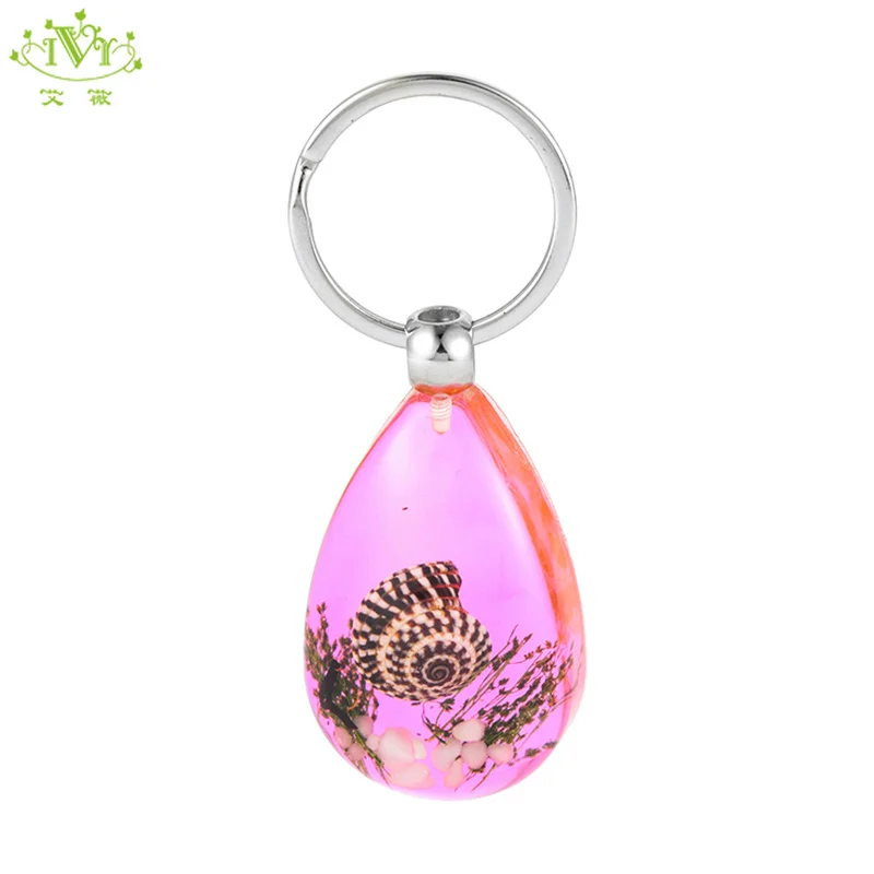 Светящийся в темноте брелок для ключей с морской тематикой милый оригинальный