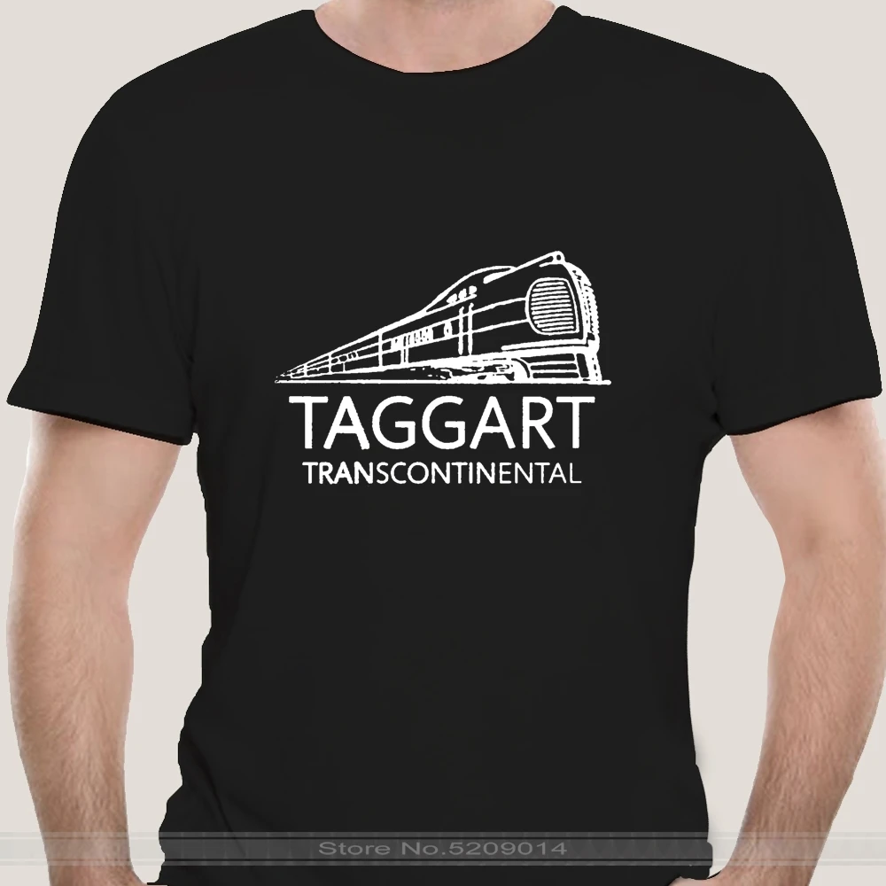 

tshirt men summer fashion t-shirt euro size CafePress Taggart Transcontinental