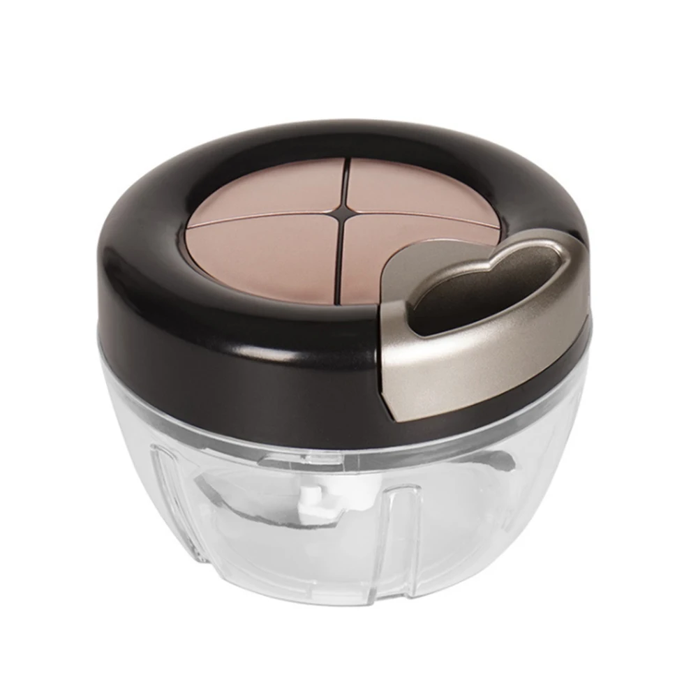 Black rose gold 3 Ручной измельчитель фруктов ручной Потяните еда лук резак гайки измельчитель - Цвет: Black rose gold 3