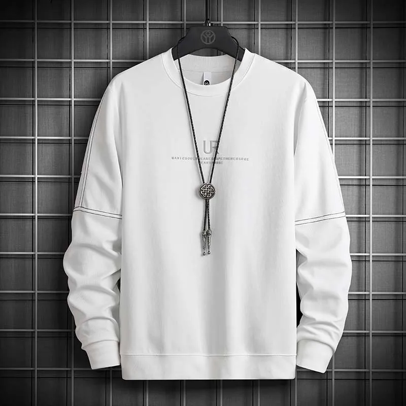 

LBL 2021 New Spring Autumn Solid Color Casual Men Hoodies Sweatshirts Mens Fashion Harajuku Streetwear Hoodies O Neck Sweatshirt