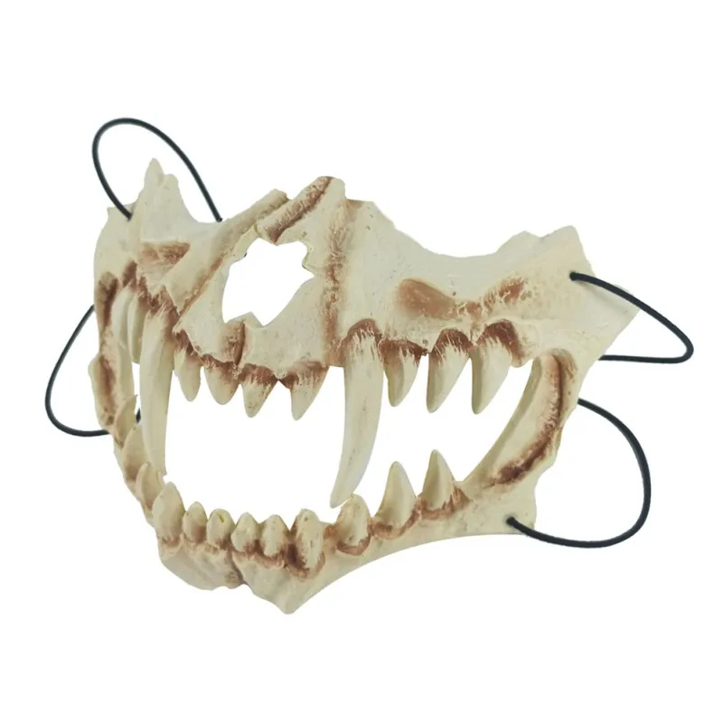 Маска из пенополиуретана для взрослых и детей на Хэллоуин карнавал скелет в