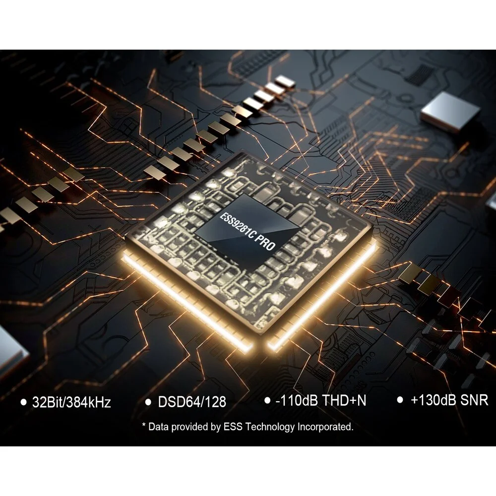 Ультрапортативный ЦАП Hidizs S3 PRO USB C Type-C на 3 5 мм Hi-Res усилитель поддержка микрофона