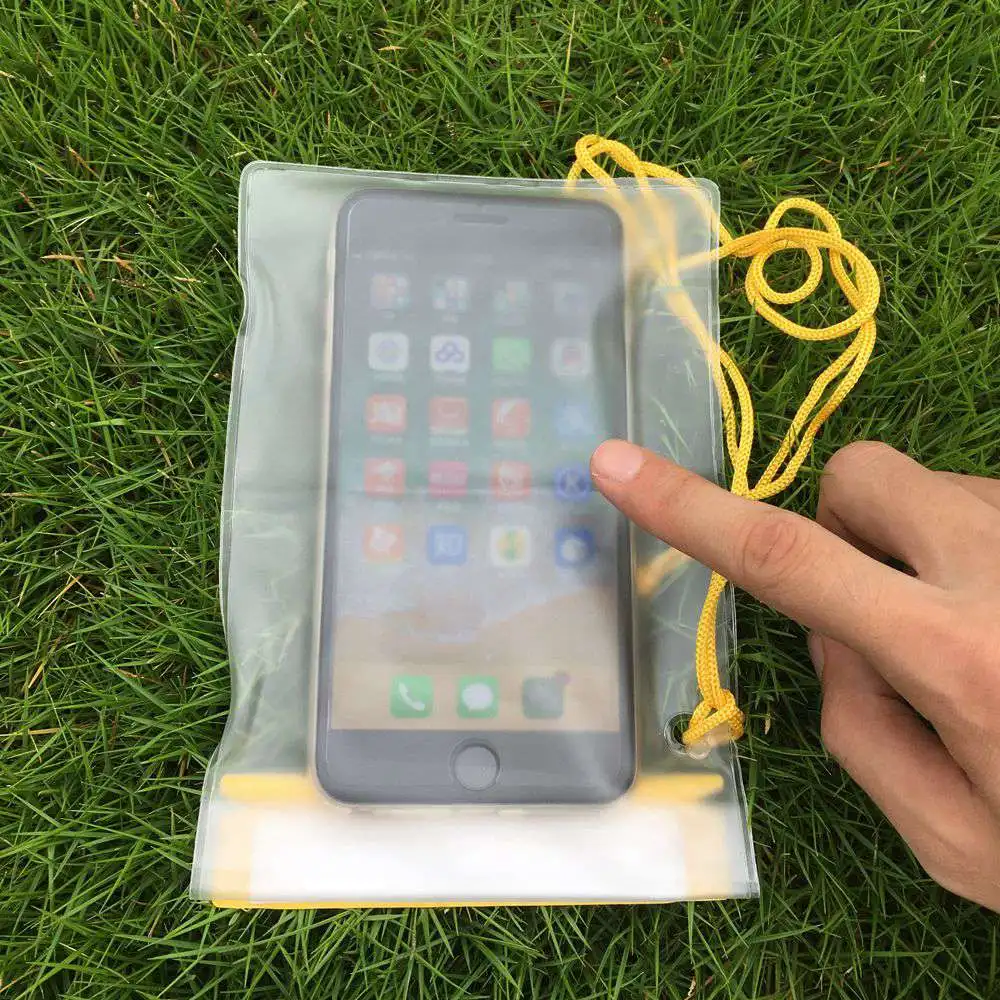 

3Pcs Waterproof Dry Bag Clear Case Outdoor Pouch Canoe Floating Boating Kayaking Camping Water-Resistant Bags For Phone