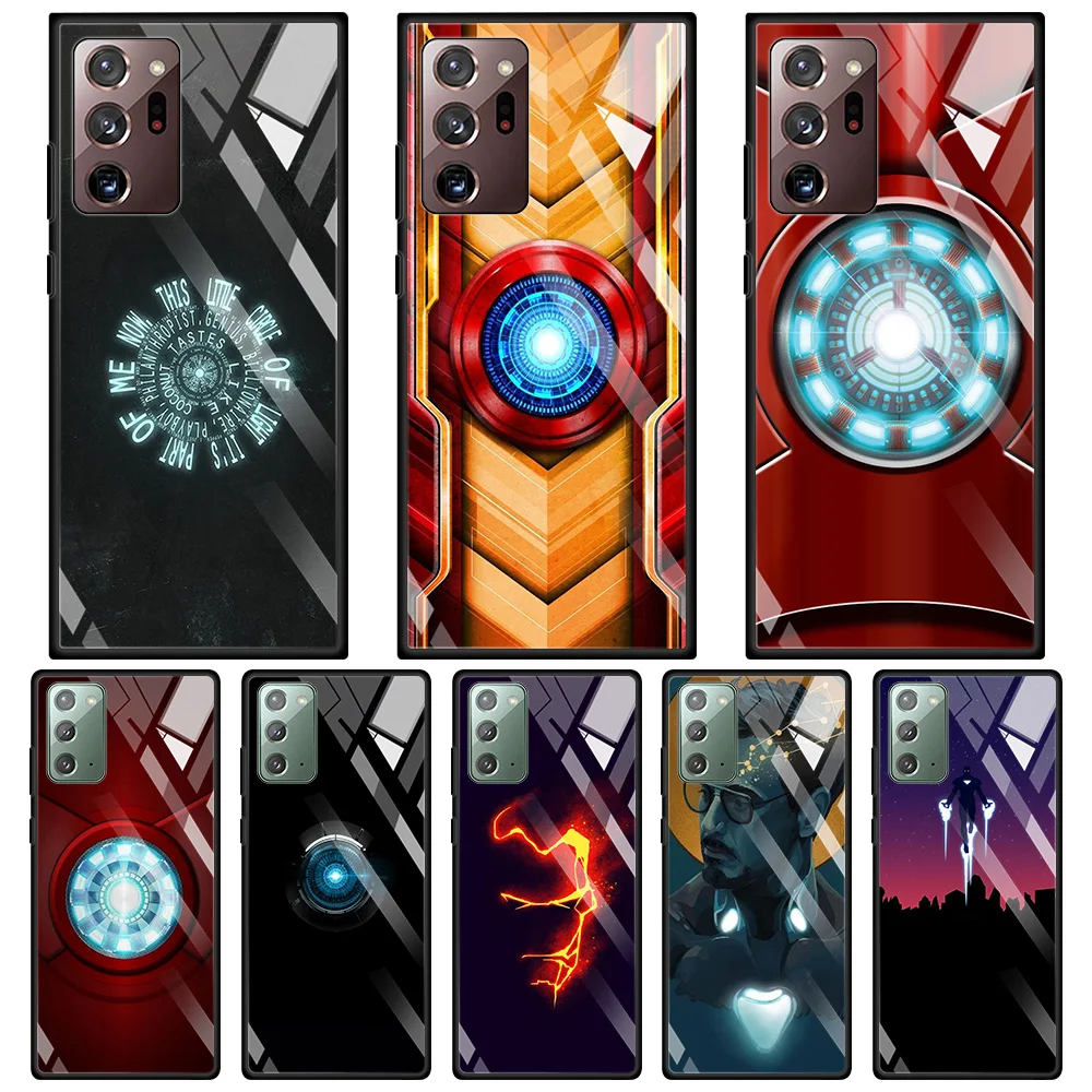 Классный чехол из закаленного стекла для Samsung Galaxy Note 20 Ultra 10 Lite 9 8 | Мобильные