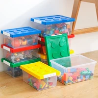 building block storage box toys organizer kids lego box stackable block case container desktop stationary holder