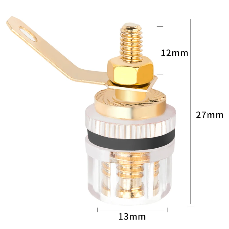 1 шт. медный аудио усилитель кристалл соединительная колонка Рупорная панель