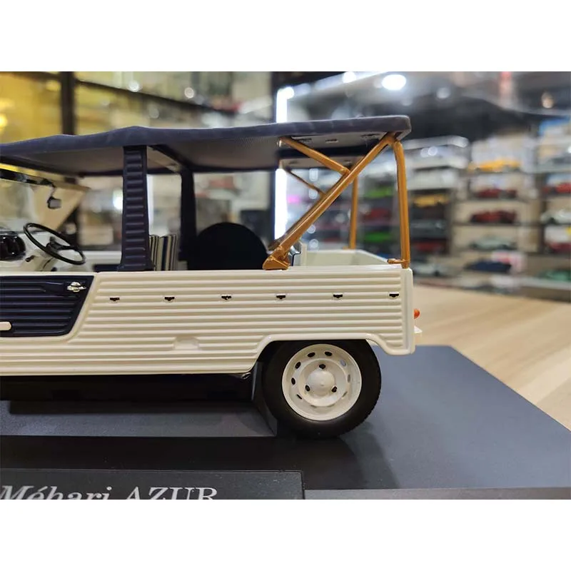 

Norev 1:18 1983 Citroen Mehair AZUR Die casting Alloy Retro open Car Model Classic Car Model Car Decoration Collection gift
