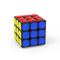 yongjun yj 3x3x3 magic cube puzzle game touching stickerless finger touch 3x3x3 cubo magico toy for blind people