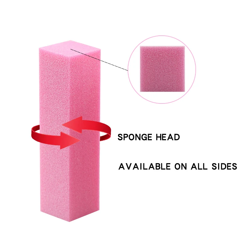 Шлифовальный блок для маникюра и педикюра мягкий профессиональный Прочный буфер