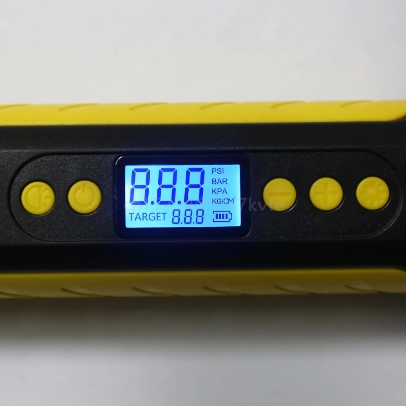 melhor Pneu Sem Fio Inflator Portátil Bomba De Ar Portátil Compressor De Ar Com Display Led Para Carro Bicicleta Moto Uso Do Veículo
