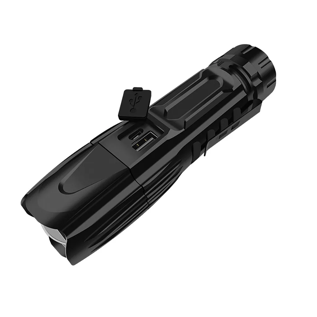 Хит продаж 2019 продукты XHP90 светодиодный фонарик масштабируемый USB Перезаряжаемый