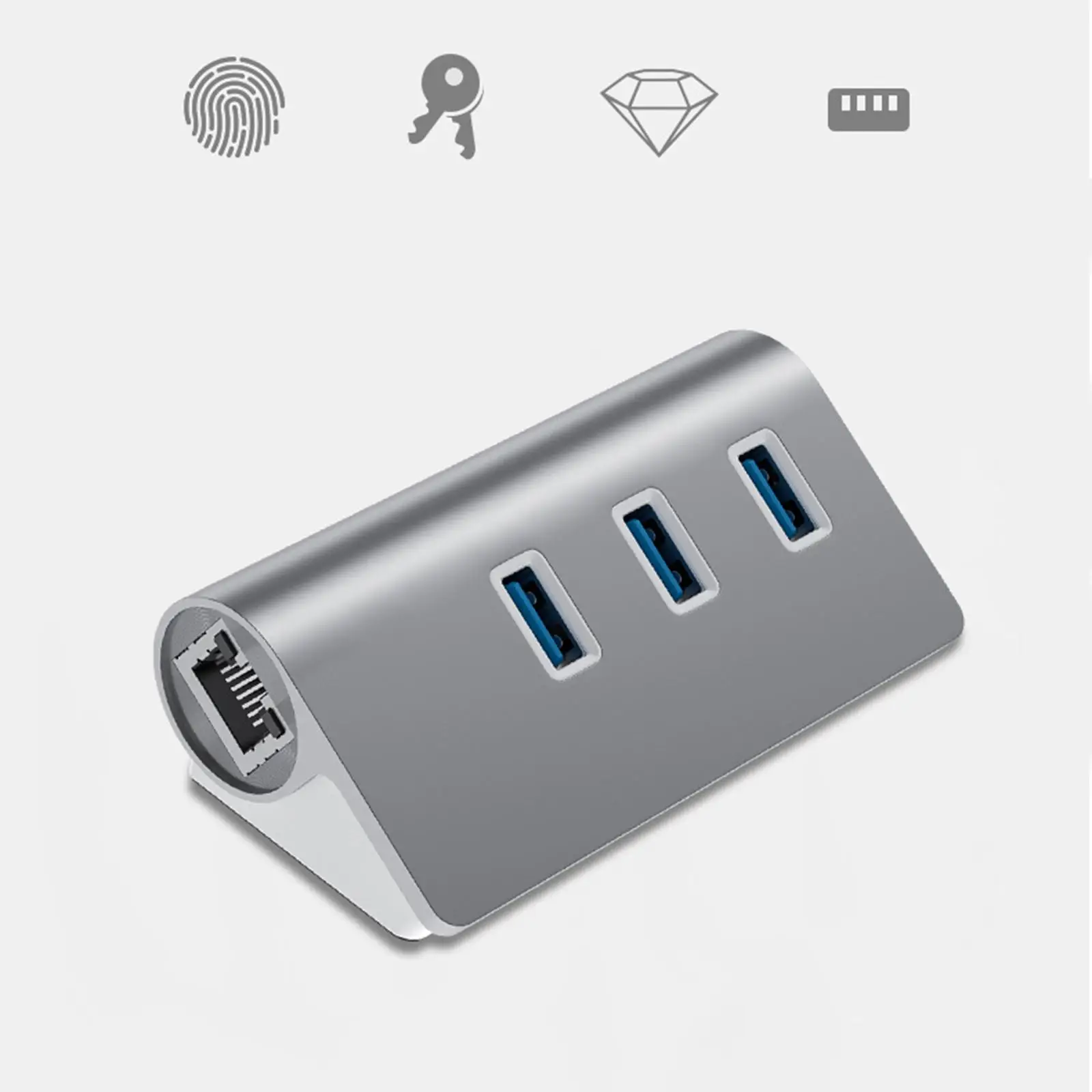 

Разветвитель USB 3,0 до 5 Гбит/с, 3 порта USB