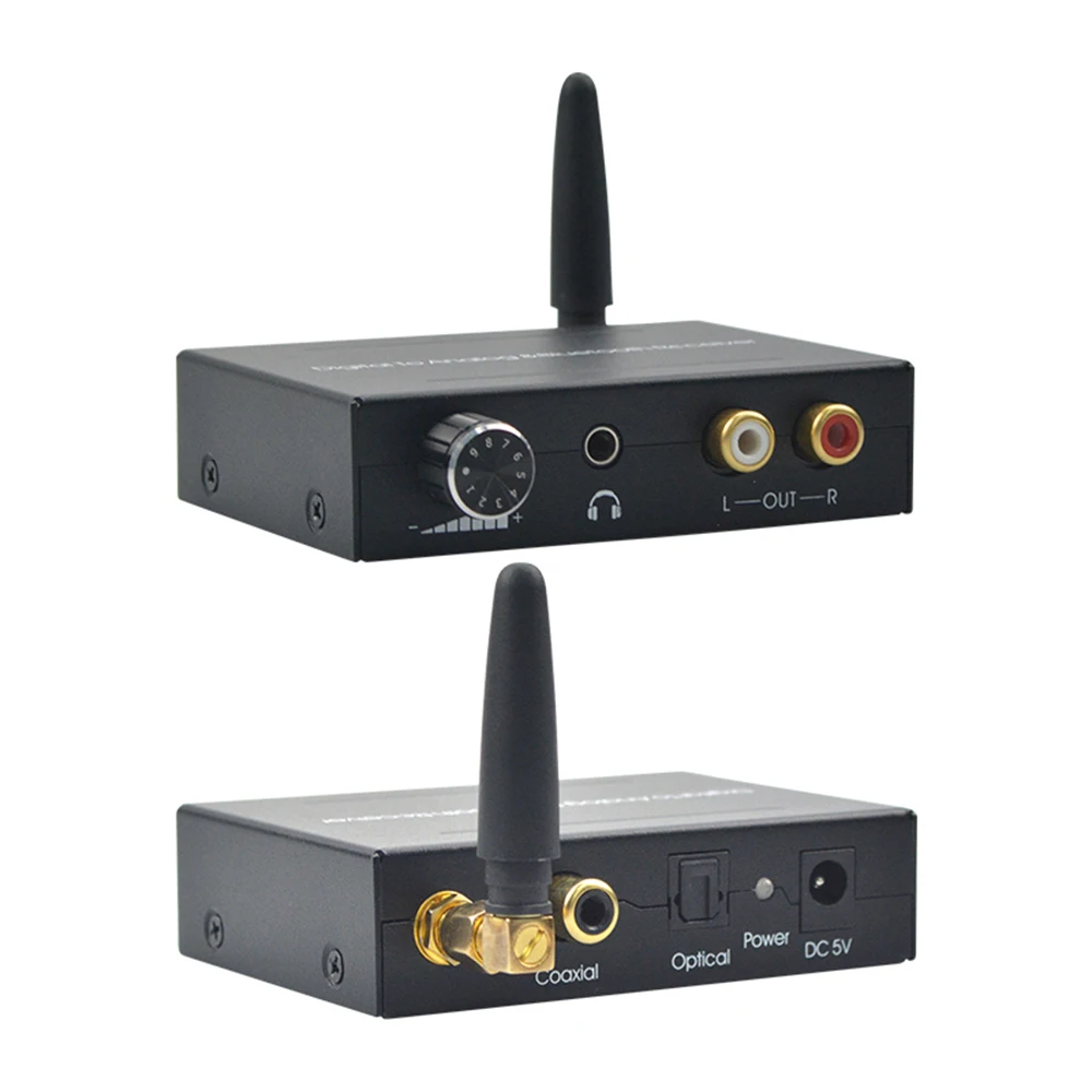 192 кГц DAC преобразователь Bluetooth приемник регулятор громкости Цифровой оптический