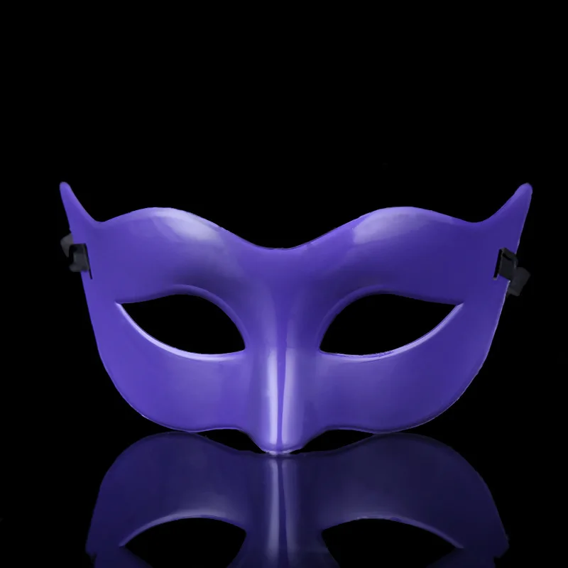 Halloween Masquerade Masks Mascaras Party Mask Man Anonymous Bar Venetian Silver Red Masker Carnival | Дом и сад