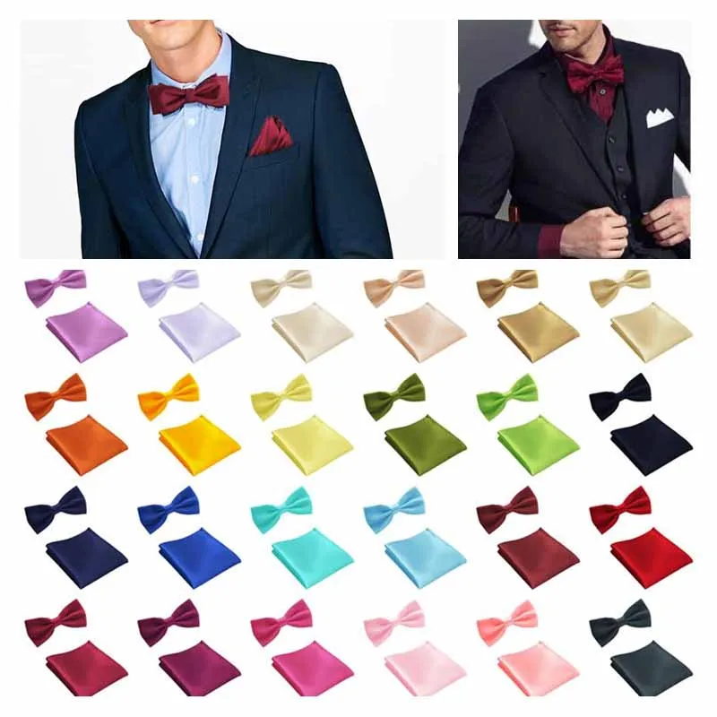 Взрослые мужские бабочки Красочные Формальные носовой платок Hankies грудь Hanky