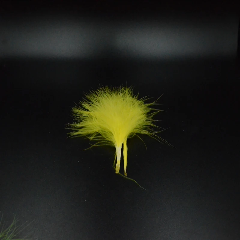 CONTEMPLATOR Fly Tying 30pcs Blood Marabou Turkey Fluff For Tails Wings Materials 8colors Streamers 5-8cm Feathers | Спорт и