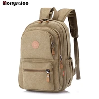 2021 new fashion vintage mans canvas backpack travel mens bag men large capacity for college students new trend