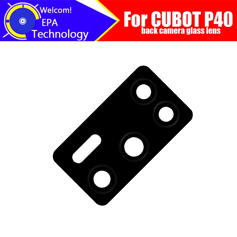 

CUBOT P40 Back Camera Glass Lens parts 100% Original New Rear Camera Glass Lens Replacement For CUBOT P40.