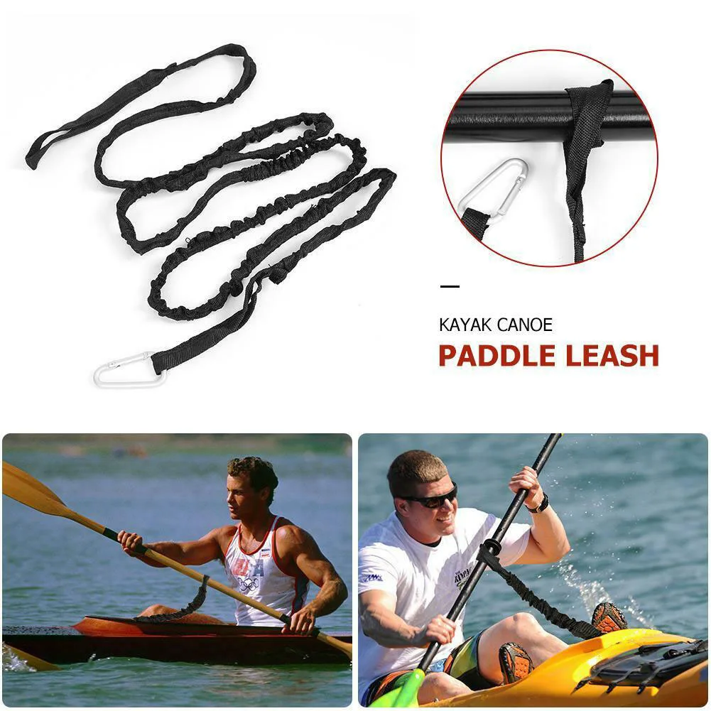 Kayak Paddle Leash Rowing Boat Surfboard Raft Practical Canoe Easy Use Fixing Oxford Cloth Rope Lanyard Safety | Спорт и развлечения