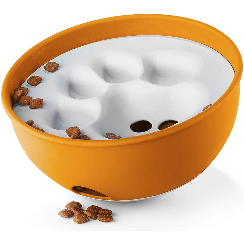 Bowl Puzzle Feeder Dog - Interactive Enrichment Dish Slow for Dogs | Дом и сад