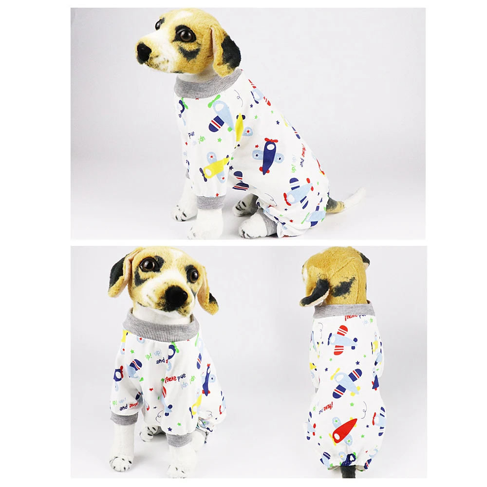 

1pcs Cotton Dog Pajamas Pet Clothes For Small Dogs Cat Pyjama Dog Puppy Jumpsuit for Medium Dogs Sleepingwear Warm Clothing Coat