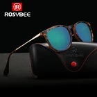 Солнцезащитные очки ROSYBEE в винтажном стиле для мужчин и женщин, поляризационные, кошачий глаз, с защитой от ультрафиолета, 4171
