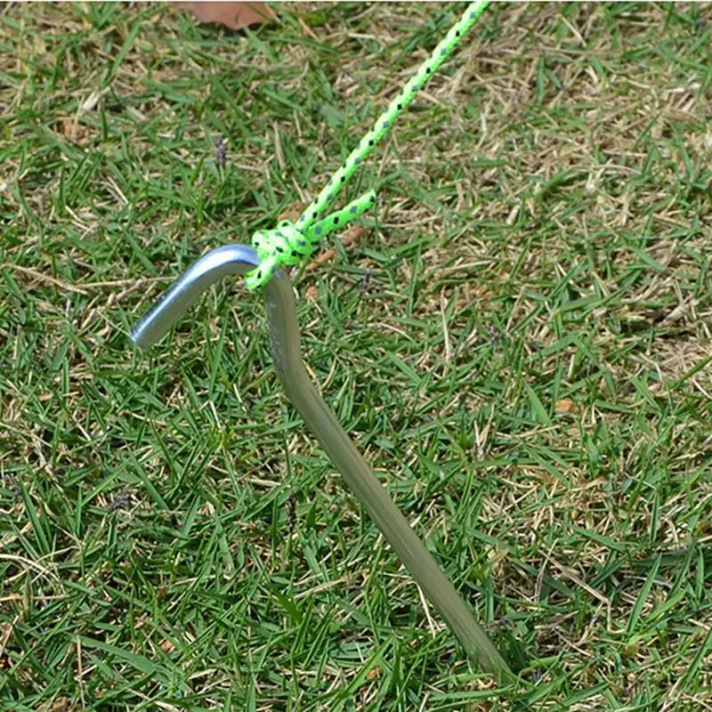 

Reflective Nylon Cord Tent Guyline Rope Camping Tent Outdoor Camping Tent Reflective Rope Tent Canopy Nail Rope Buckle Set e