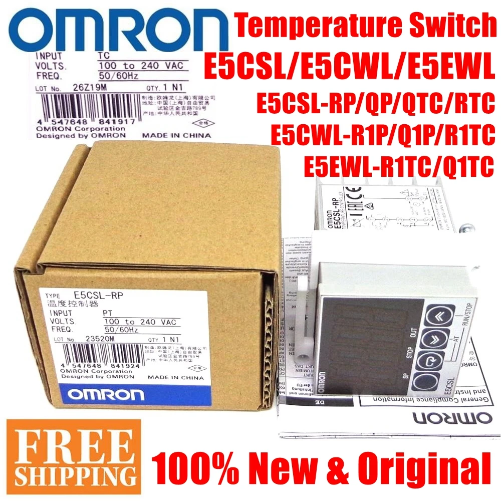 OMRON переключатель температуры фотолампа фотосессия E5CSL E5CWL E5EWL 100% новинка