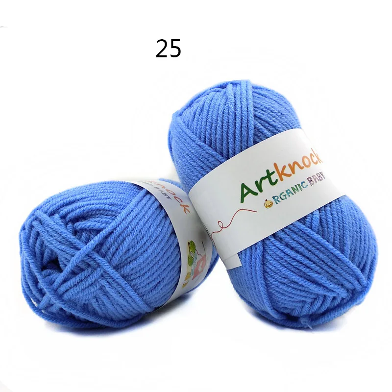 A25 60PCS 60 шт. пряжа для ручного вязания, хлопок, Органическая пряжа для вязания, свитер, носки, дешево - Цвет: A25 60PCS