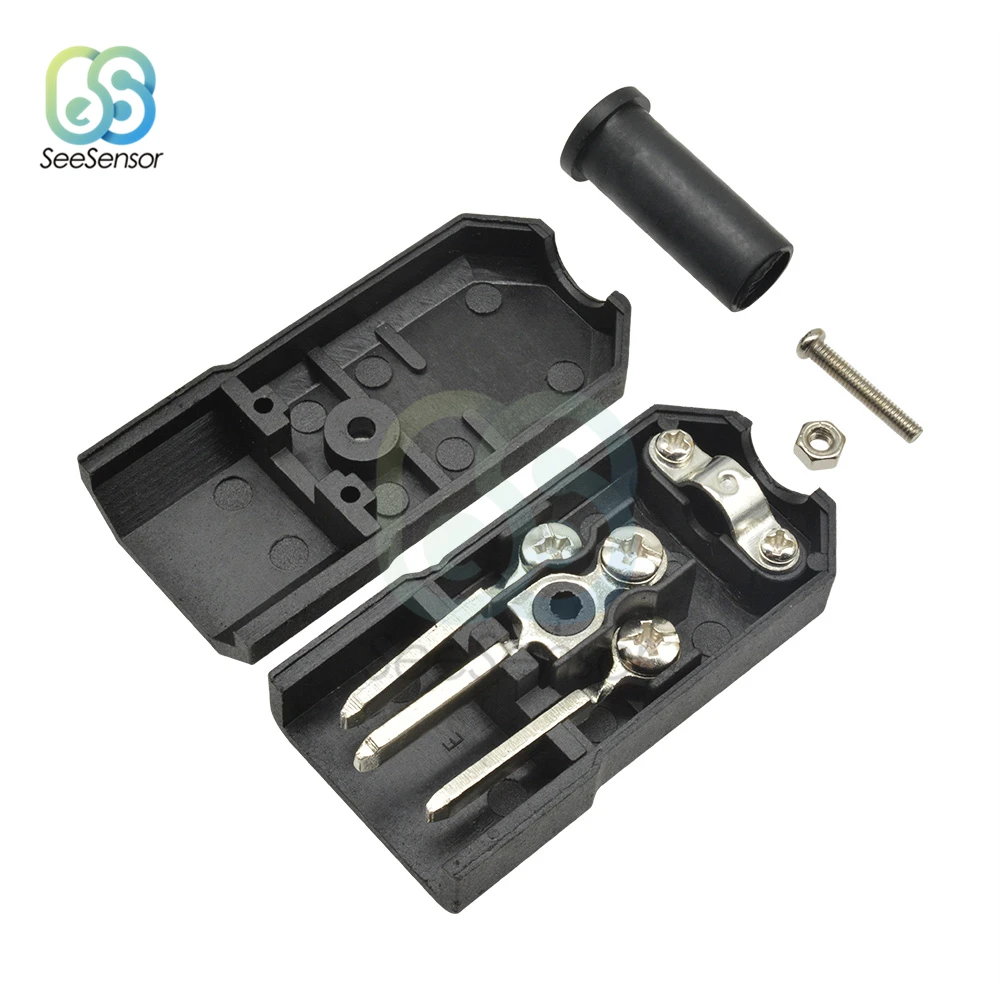 IEC прямой кабель Разъем C13 C14 черный женский/мужской разъем переменного тока 3 pin